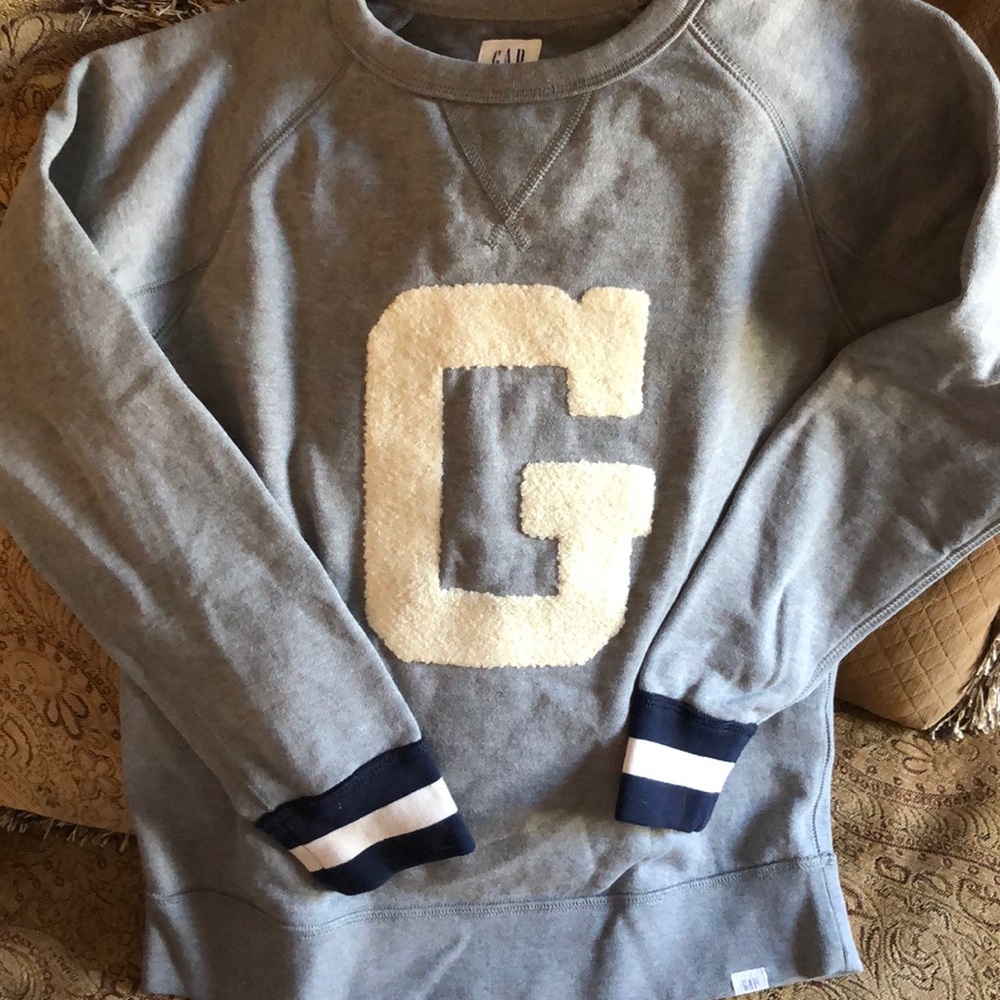 Boys Gap Collegiate Letterman’s Sweatshirt